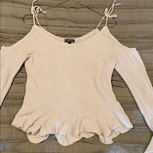 Express Off-the-Shoulder Sweater Women’s Small